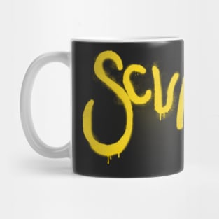 Scum Crust Punk Graffiti Mug